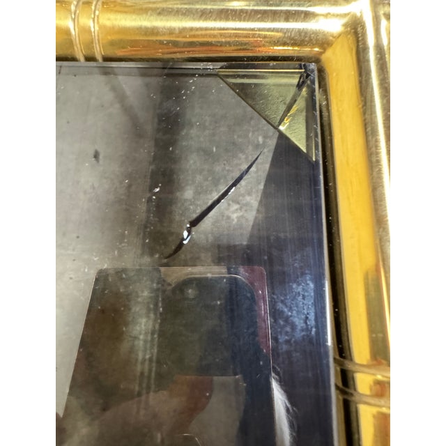 Wood Contemporary Marble Glass Brass Coffee Table For Sale - Image 7 of 10