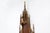 Neo-Gothic French Polychrome and Gilt Wooden Church Steeple with Niche for Saint Statue, 1800s For Sale - Image 15 of 18