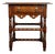 Early 20th Century Chippendale Oak Side Table For Sale