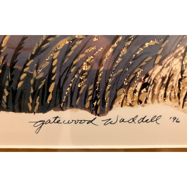 Gatewood Waddell "Earth Mothers" Dyptych Offset Lithograph Print Edition 497/850, 1996 For Sale In South Bend - Image 6 of 9