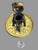 Antique Egyptian Revival Figural Bronze Pharaoh Inkwell For Sale - Image 4 of 10