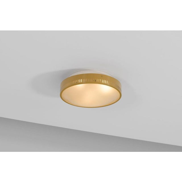 1152 Ceiling Lamp in Aluminum and Glass from Stilnovo, Italy, 1950s For Sale - Image 9 of 17