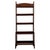 An elegant early 20th-century English open bookcase, finely crafted from mahogany and distinguished by its tall, slender...