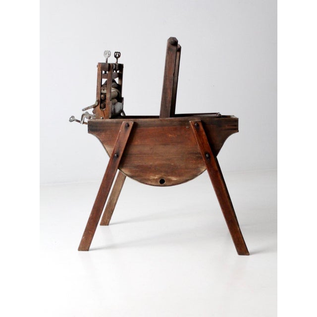 Metal Antique Washing Machine For Sale - Image 7 of 13