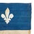 This large vintage Quebec Flag is made from a sheer woolen cloth, with fully sewn design visible on both sides. Please...