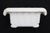 Metal Antique Enameled Cast Iron Bathtub Recessed Soap Dish For Sale - Image 7 of 7