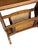 Vintage Wooden Magazine Rack Side Table, 1950 For Sale - Image 9 of 12