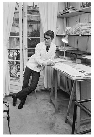 'Yves Saint-Laurent' Unframed Archival Pigment Print