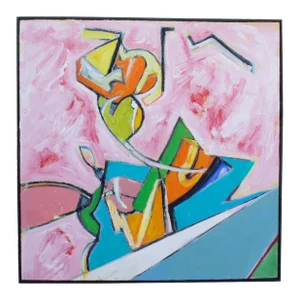 Abstract Oil on Canvas Abstract Painting by James L. Bruch