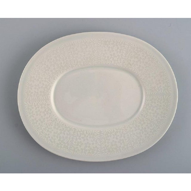 Ceramic Lace Lidded Tureen with Sauger by Raija Uosikkinen for Arabia, 1960s, Set of 2 For Sale - Image 7 of 9