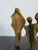 Modern Abstract Geometric Bronze Sculpture on Black Granite Base, Brazil 1980s For Sale - Image 10 of 12