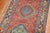 Red Antique Zabihi Collection Persian Heriz Runner - 2'7" x 8'10" For Sale - Image 8 of 10