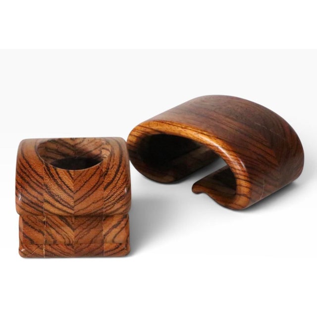 Wendell Castle Richard Rothbard Mushroom Form Wood Trinket Box C. 1970's For Sale - Image 4 of 8