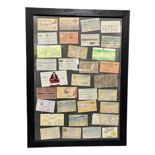 Theater Tickets with Table, 1990 For Sale