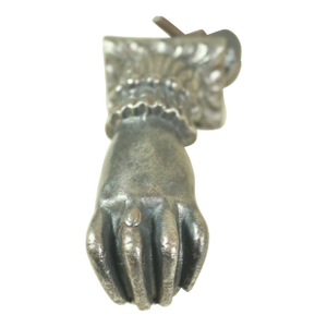 Mid 19th Century French Napoleon III Cast Iron Door Knocker