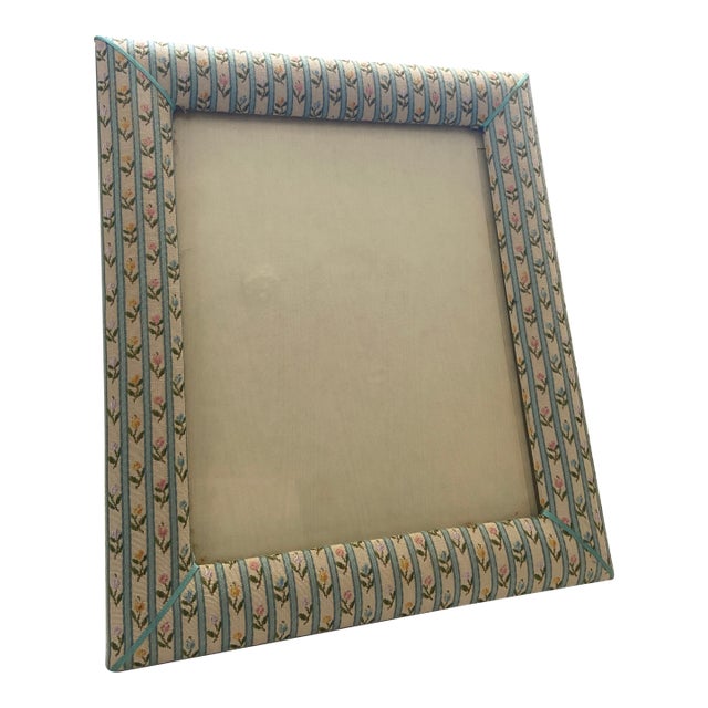 Late 20th Century Fabric Picture Frame For Sale