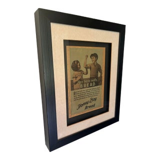 1930s Rare Vintage Richmond Baking Company “Honey Boy Bread” Child’s Text Book Cover and 1938 Honey Boy Bread Brochure … Advertising Ephemera For Sale