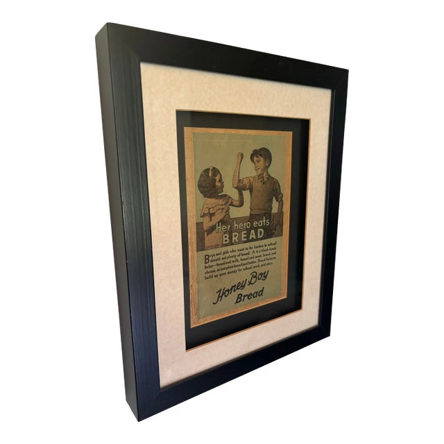 1930s Rare Vintage Richmond Baking Company “Honey Boy Bread” Child’s Text Book Cover and 1938 Honey Boy Bread Brochure … Advertising Ephemera For Sale