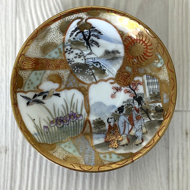 Japanese Tea or Coffee Service, 1900, Set of 21 For Sale - Image 10 of 14