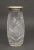 Crystal Vase with Silver Finish For Sale - Image 4 of 4