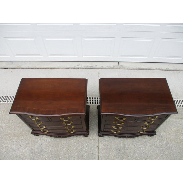 Drexel Heritage Heirloom Collection Mahogany Nightstands Chairish