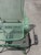Metal 1990s Green Metal Patio Table & 4 Rockers For Sale - Image 7 of 9