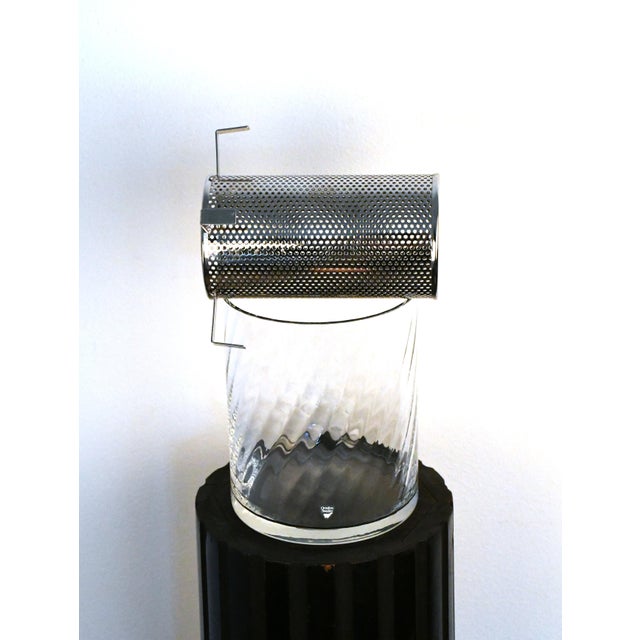 Orrefors Swedish Art Glass Helena Champagne Cooler by Gunnar Cyrén for Orrefors, 1960s For Sale - Image 4 of 8