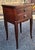 Brown Federal Style Stained Mahogany Two-Drawer Side Table Nightstand, Circa 1940s For Sale - Image 8 of 12