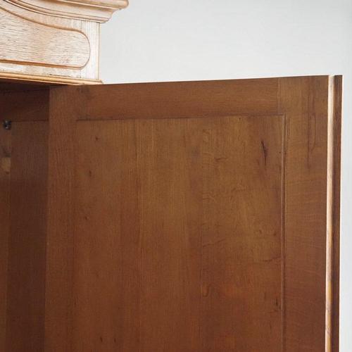 Antique Art Nouveau Mirrored Wardrobe with Drawers, France, 1900s For Sale - Image 12 of 18