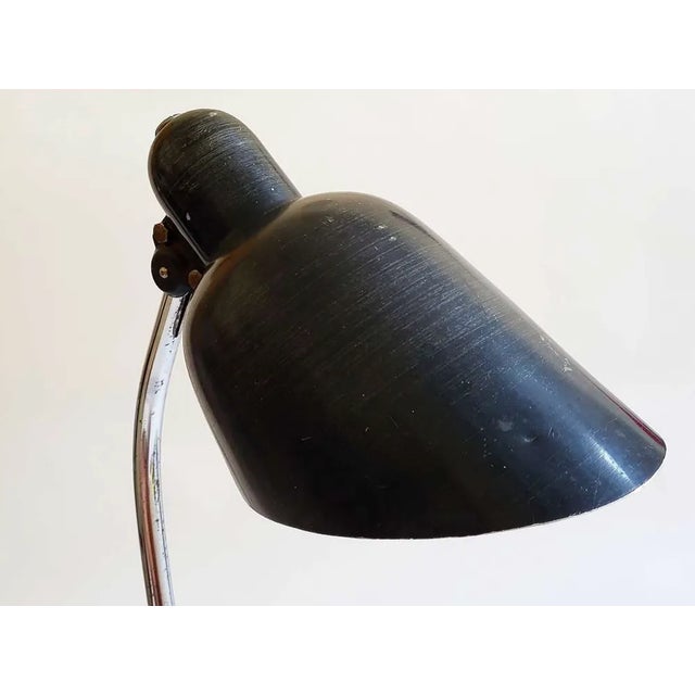 Black Vintage Bauhaus Desk Lamp, 1930s For Sale - Image 8 of 16