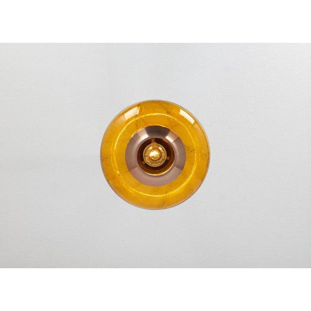 Small Murano Pendant Light attributed to Doria, Germany, 1970s For Sale - Image 4 of 8