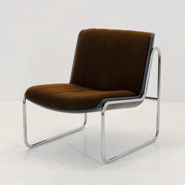 Mid-Century Modern Sling Lounge Chair by Peter Hoyte for Habitat, Italy, 1980s For Sale - Image 10 of 18