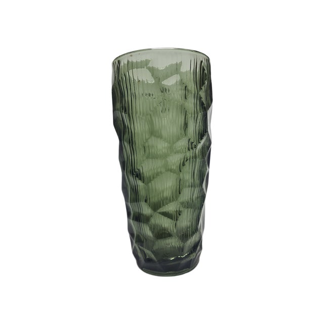 Oculus New Look Vase attributed to Jan Sylwester Drost for Ząbkowice Glassworks, 1970s For Sale - Image 16 of 17
