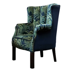 Georgian English Mahogany Barrel Back Armchair