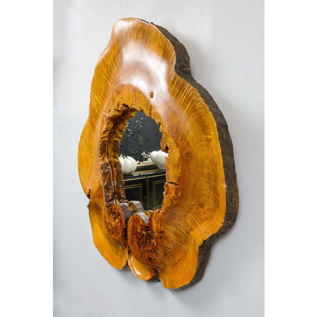 Sculptural Bespoke Mirror For Sale - Image 9 of 11