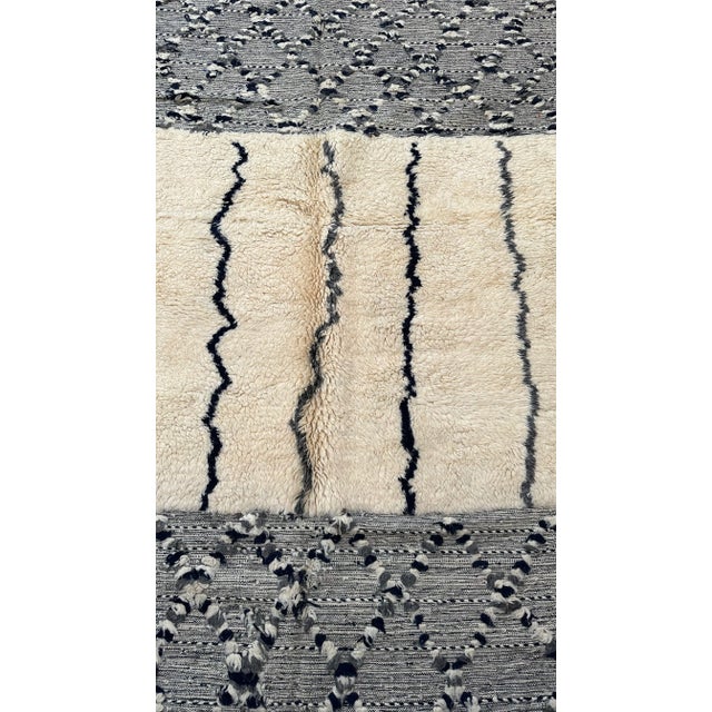 Beni Ourain Rug - 7'6" X 10'5" Ft For Sale In Cleveland - Image 6 of 10