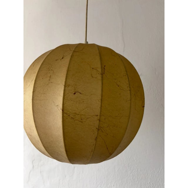 Hans Bergstrom by Atelje Lyktan, Cocoon Ceiling Pendant Resin Chandelier Flos For Sale - Image 6 of 9