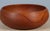 Turned Teak Wood Bowl by Kay Bojesen, Denmark, 1960s For Sale - Image 4 of 8