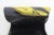 Vintage Signed Frank Vigneri Chartreuse and BLack Plexiglass Sculptural Cuff Bracelet, 1984 For Sale - Image 10 of 10