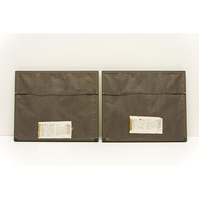 "Tōkaidō Road Series" by Andō Hiroshige Japanese Woodblock Prints a Pair For Sale - Image 4 of 6