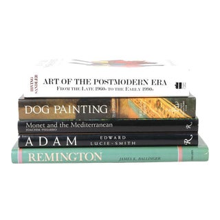 Art History and Artist Monograph Books - 5 Pieces For Sale
