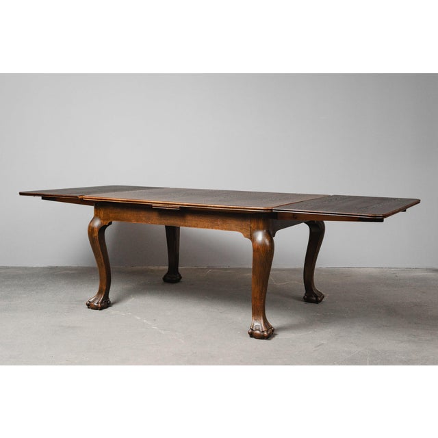 Extendable Dining Table in Oak For Sale - Image 18 of 18