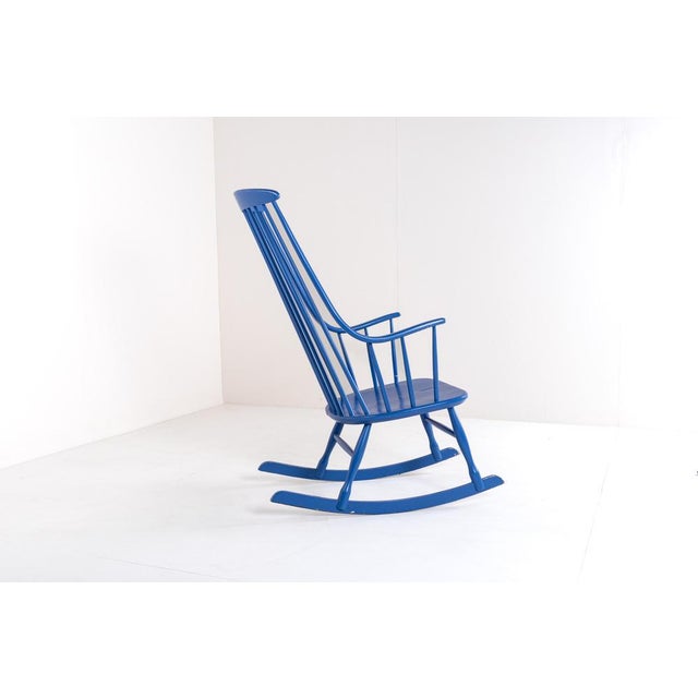 Grandessa Rocking Chair attributed to Lena Larsson for Nesto, 1960s For Sale - Image 5 of 11