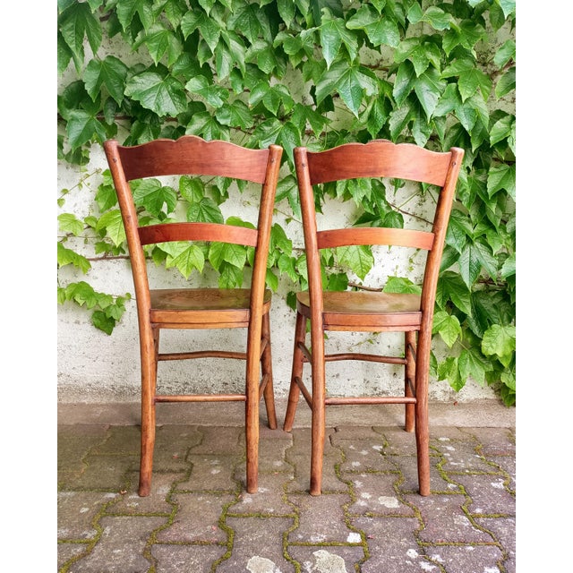 Vintage Peasant Chairs, 1920s, Set of 2 For Sale - Image 4 of 7