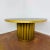 Art Deco Brass Pedestal Dining Table For Sale - Image 3 of 11