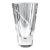Vintage 1990s Marin Swirl Orrefors Heavy 3 LBS Crystal Vase by Jan Johansson For Sale