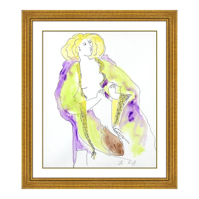 Late 20th Century Peaceful, Linda Le Kinff For Sale
