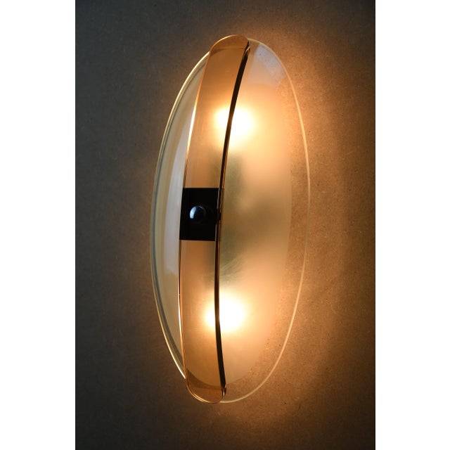 Italian Murano Glass Wall Sconces attributed to Antonio Lupi, 1960s, Set of 2 For Sale - Image 12 of 12