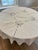 Battenberg Lace 66" round tablecloth. Lovely square central pattern.