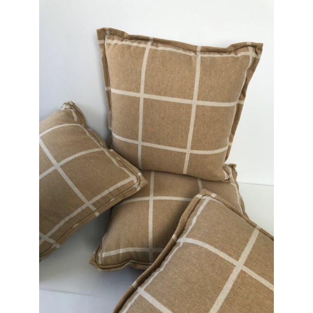 Custom Luxurious Set of 4 Wool Traditional Pillows For Sale - Image 11 of 13